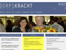 Tablet Screenshot of dorpskracht.net